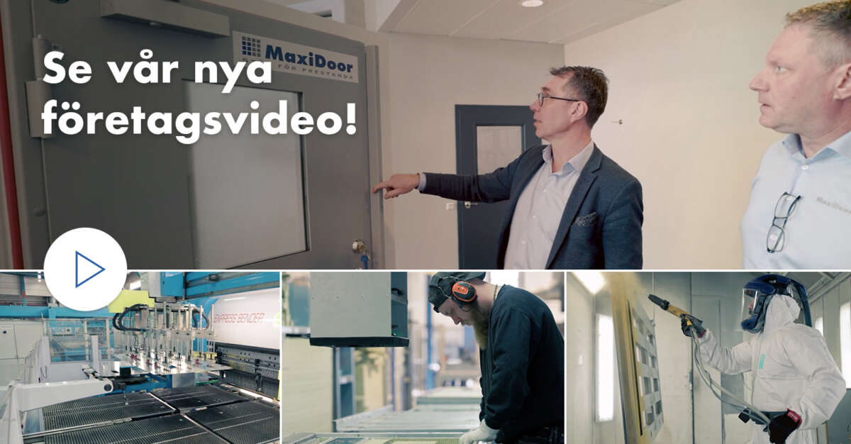 MaxiDoor-företagsvideo