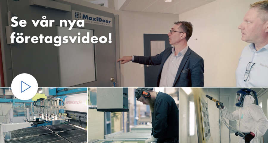MaxiDoor-företagsvideo